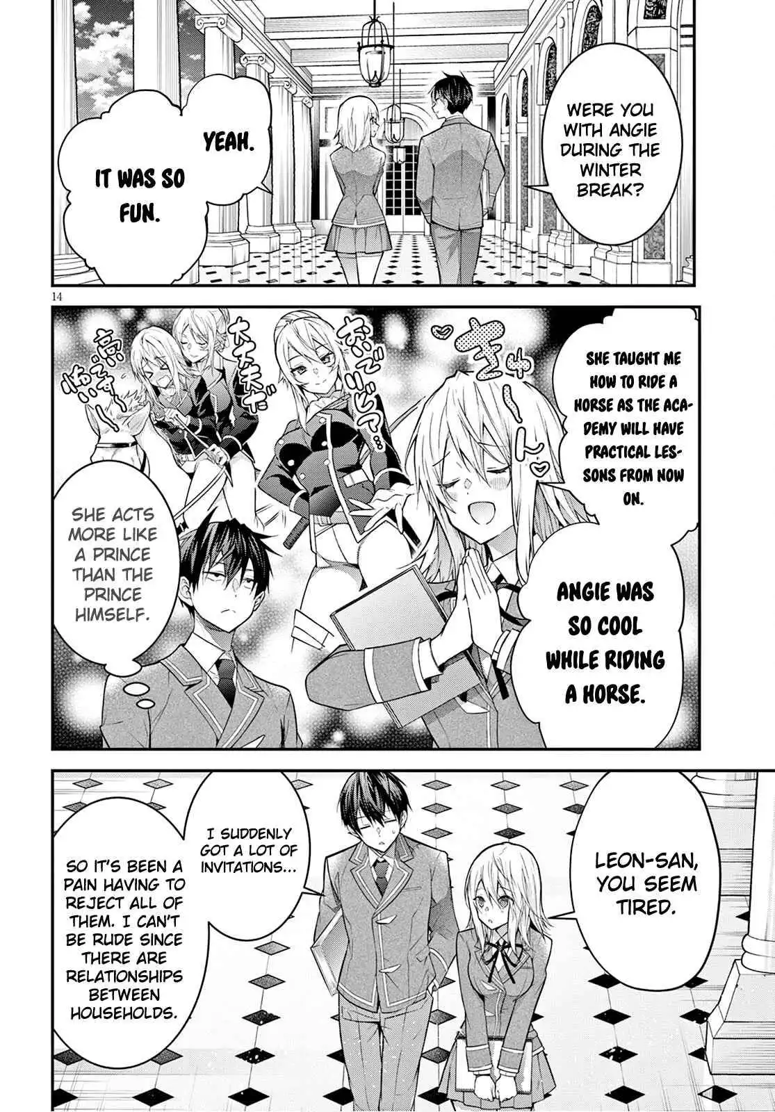 Otome Game Sekai wa Mob ni Kibishii Sekai Desu Chapter 39 14